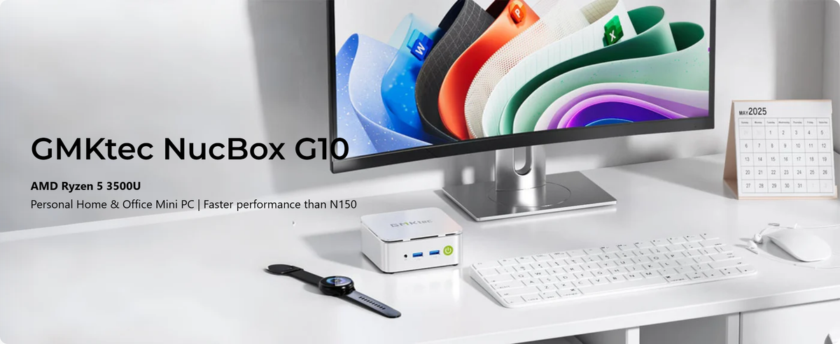 GMKtec G10 AMD Ryzen™ 5 3500U Mini PC