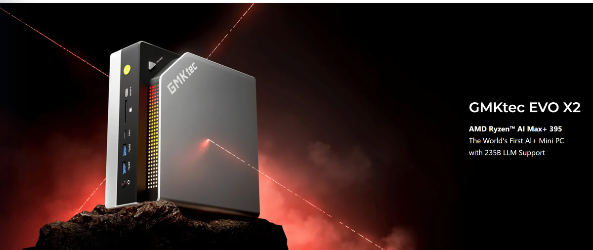 GMKtec EVO-X2 AMD Ryzen™ AI Max+ 395 AI Mini PC