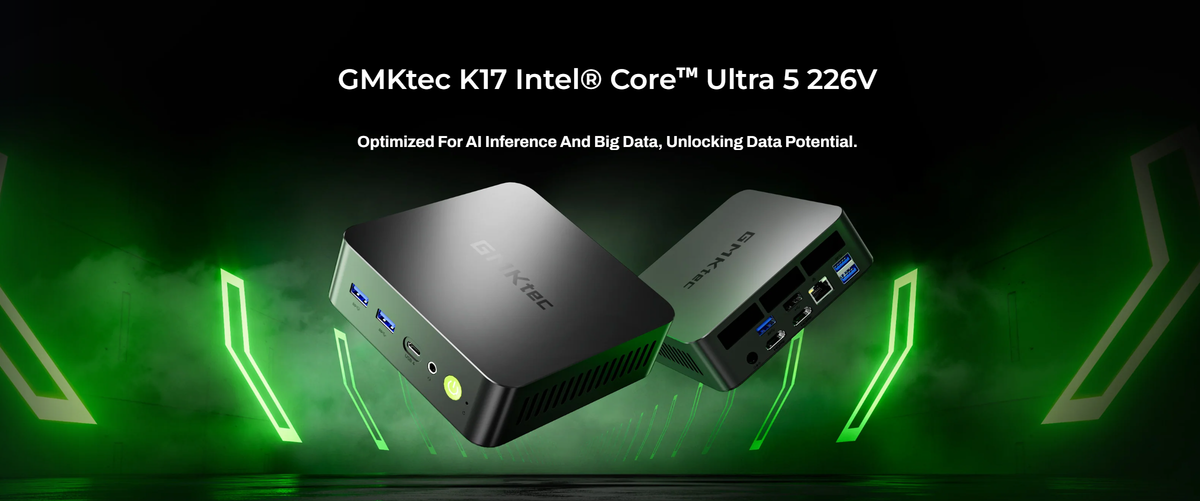 GMKtec K17 Intel® Core™ Ultra 5 226V Mini PC