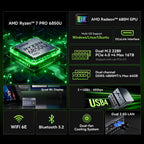 GMKtec M7 Ultra AMD Ryzen™ 7 PRO 6850U Mini PC
