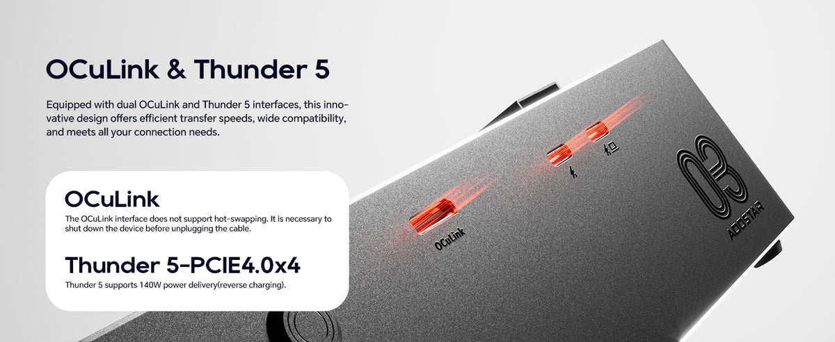 Aoostar AG03 eGPU Dock 550W