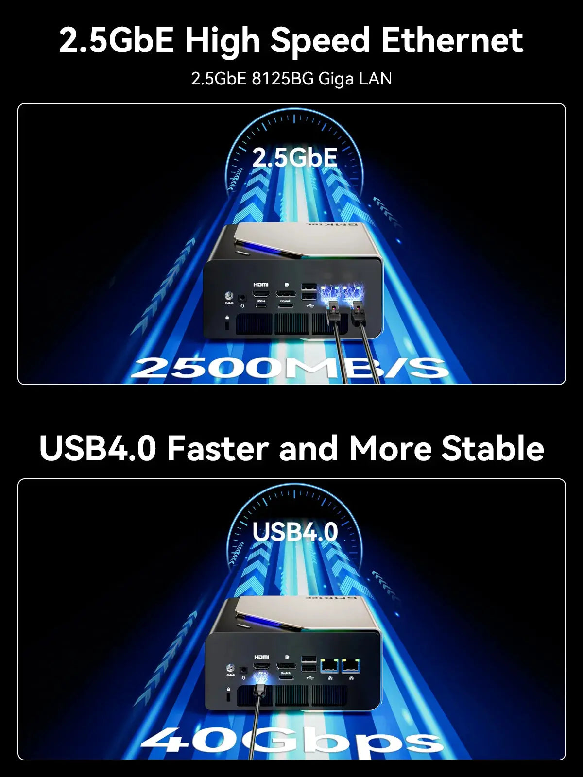 GMKtec EVO-T1 Intel® Core™ Ultra 9 285H AI Mini PC
