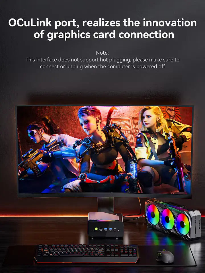 GMKtec K12 AMD Ryzen™ 7 H 255 Gaming Mini PC