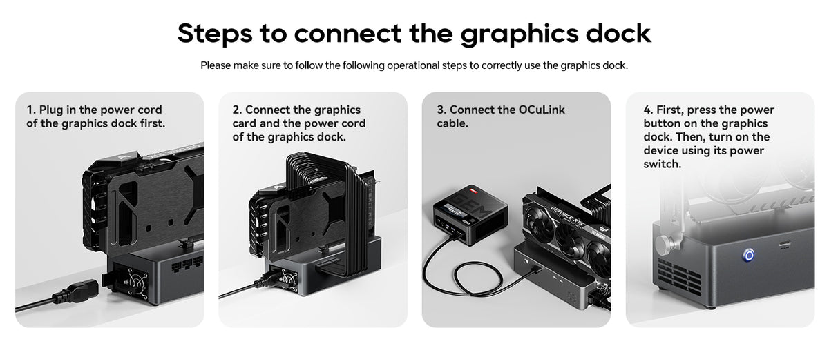 Aoostar AG03 eGPU Dock 550W