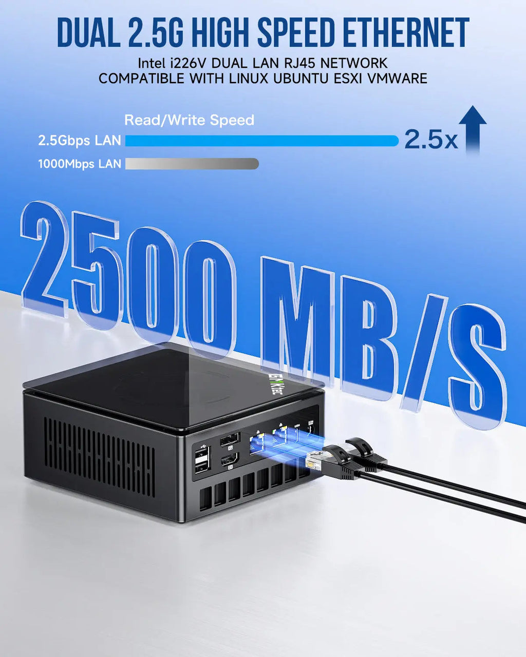 GMKtec K8 Plus AMD Ryzen™ 7 8845HS Gaming Mini PC