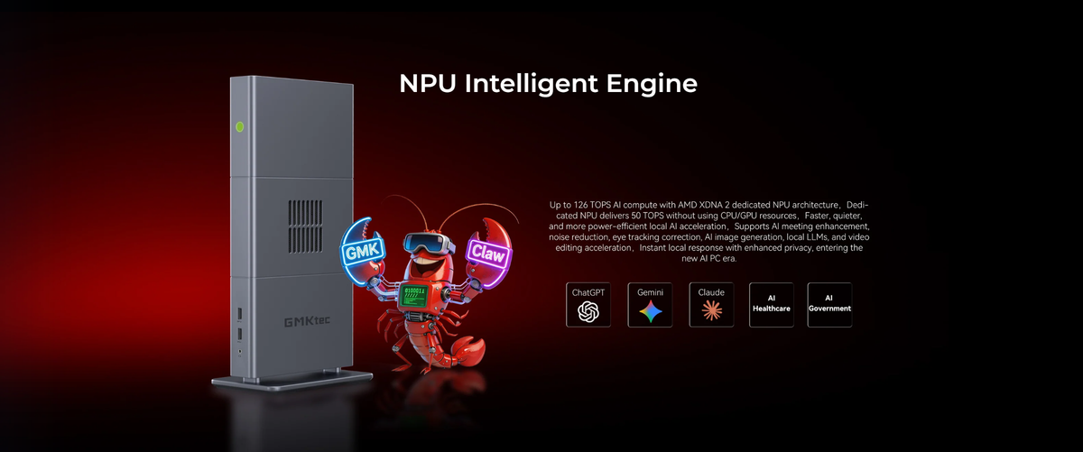 GMKtec EVO-X3 AMD Ryzen™ AI Max+ 395 AI Mini PC