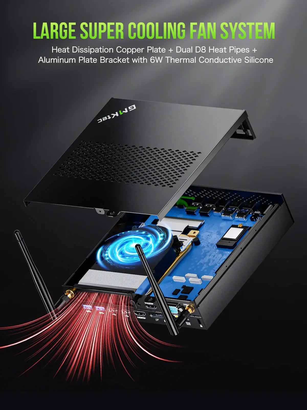 GMKtec NucBox K10 Mini PC Intel® 13th Core™ i9-13900HK