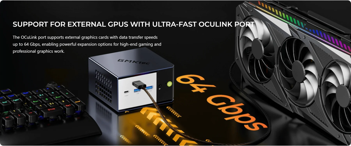 GMKtec EVO-X1 AMD Ryzen™ AI 9 HX 370 AI Mini PC