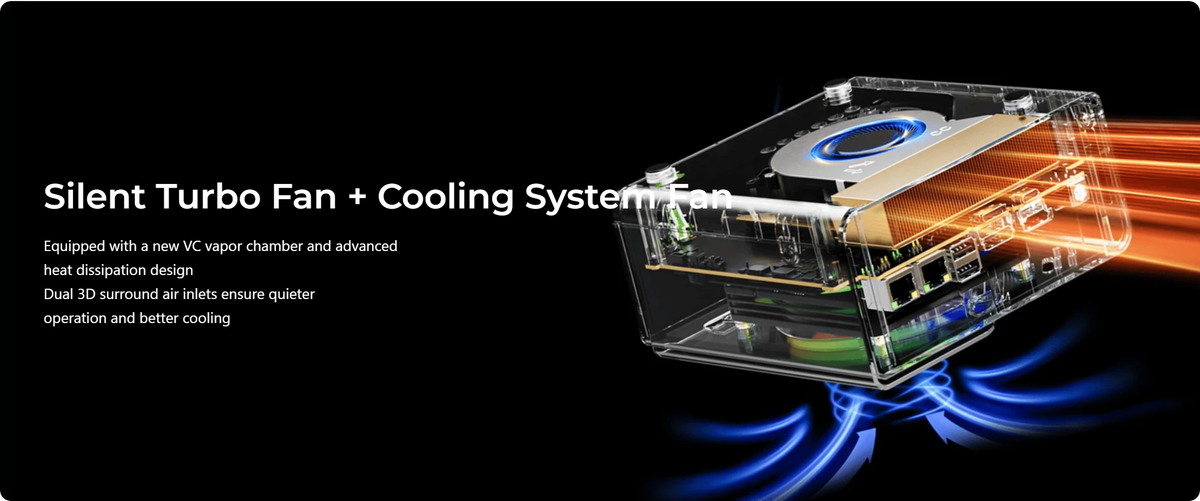 GMKtec EVO-T1 Intel® Core™ Ultra 9 285H AI Mini PC