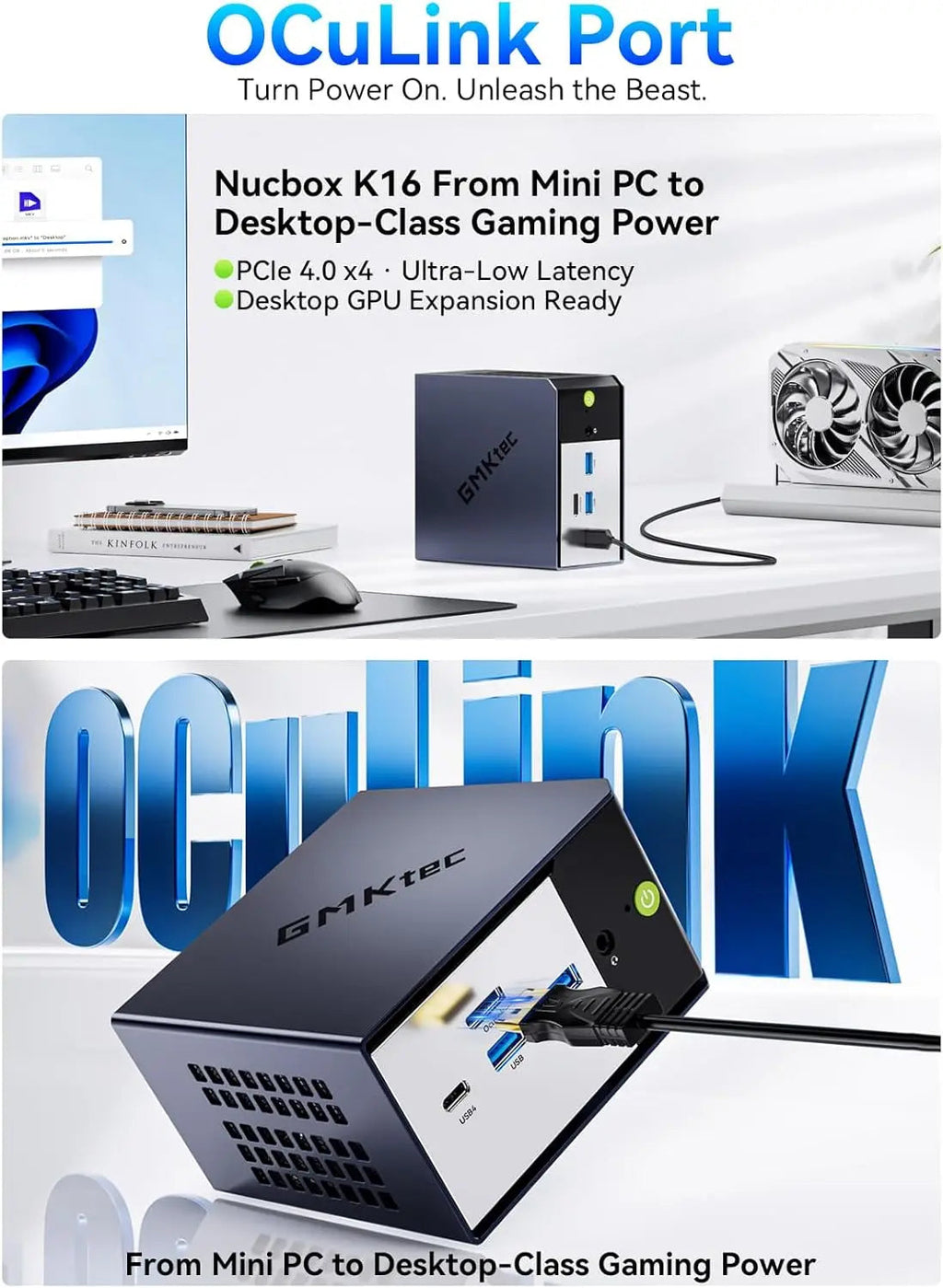 GMKtec K16 AMD Ryzen™ 7 7735HS Mini PC