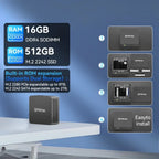 GMKtec NucBox G3S Mini PC Intel® Alder Lake N95