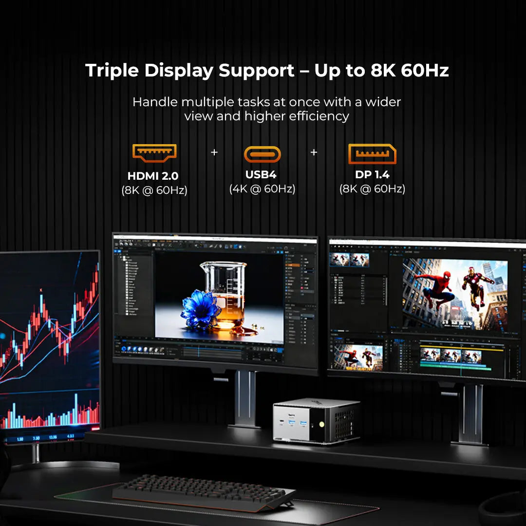 GMKtec M8 AMD Ryzen™ 5 PRO 6650H Mini PC