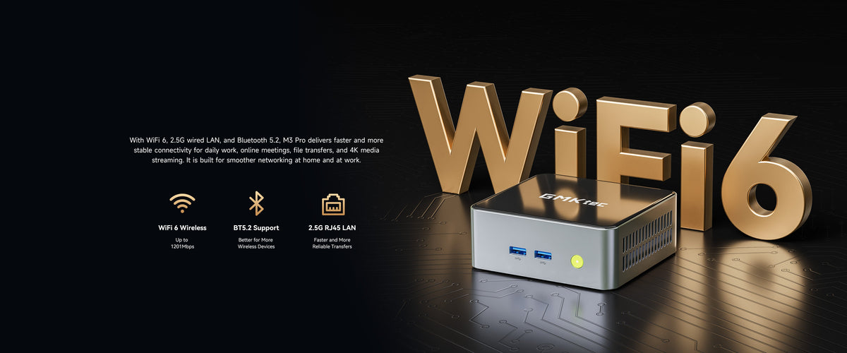 GMKtec M3 Pro Intel® Core™ i5-13500H Mini PC