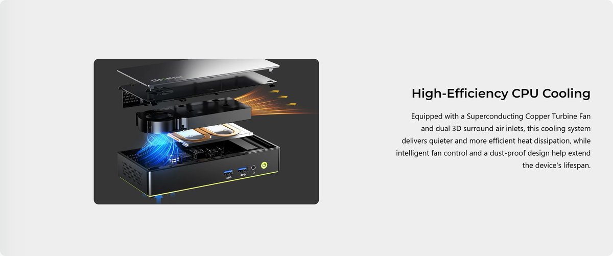 GMKtec K13 Intel® Core™ Ultra 7 256V Mini PC