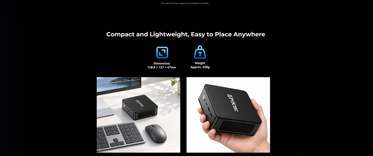 GMKtec M5S AMD Ryzen™ 3 5400U Mini PC