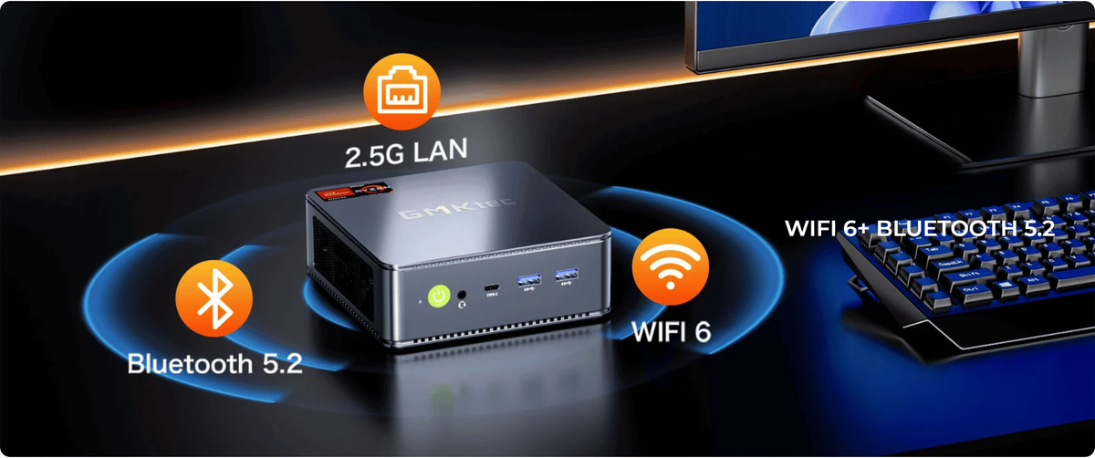 GMKtec M6 Ultra AMD Ryzen™ 5 7640HS Mini PC