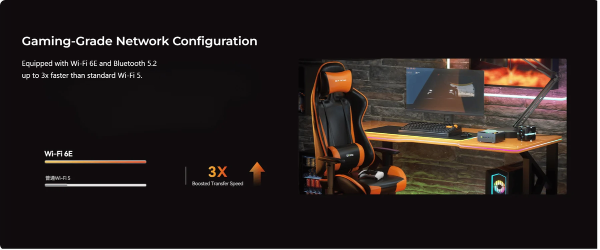GMKtec K12 AMD Ryzen™ 7 H 255 Gaming Mini PC