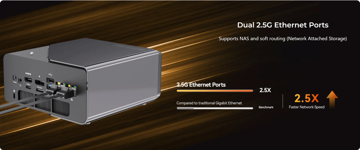 GMKtec K12 AMD Ryzen™ 7 H 255 Gaming Mini PC