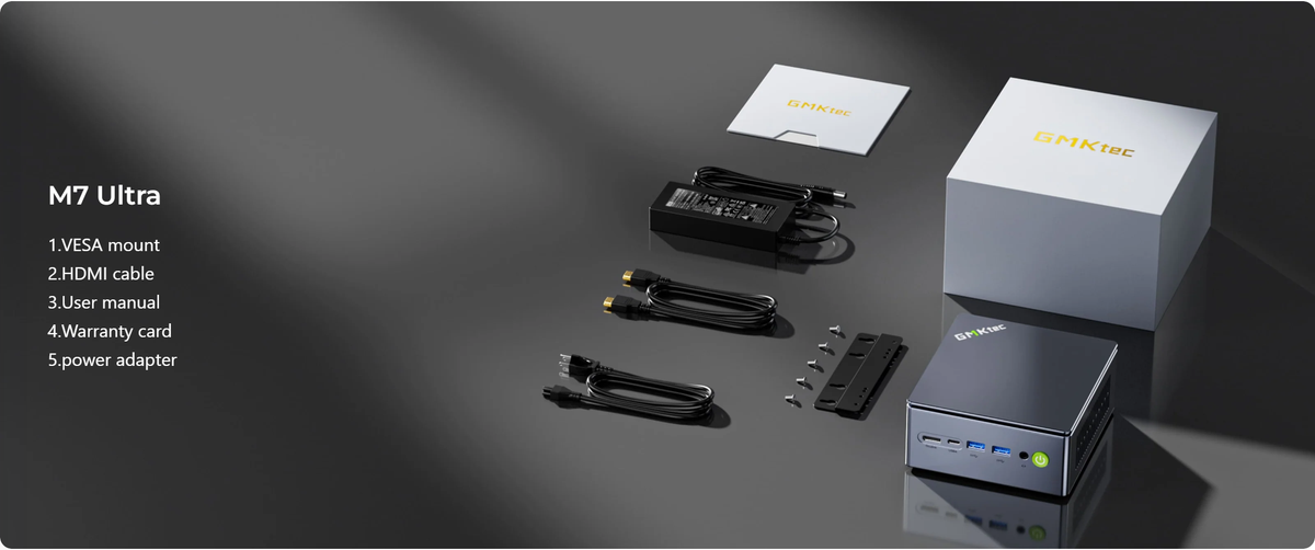GMKtec M7 Ultra AMD Ryzen™ 7 PRO 6850U Mini PC