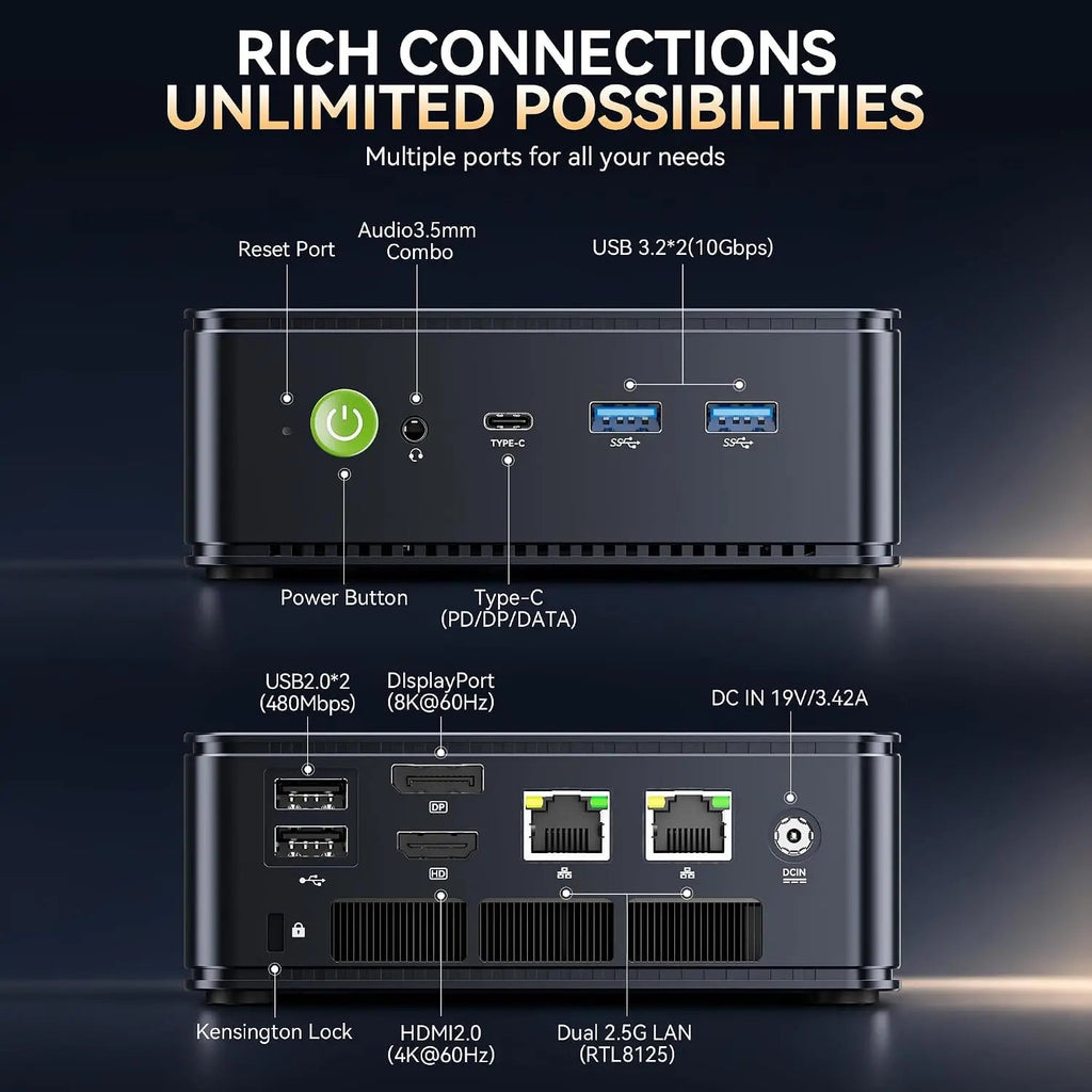 GMKtec M5 Ultra AMD Ryzen™ 7 7730U Mini PC