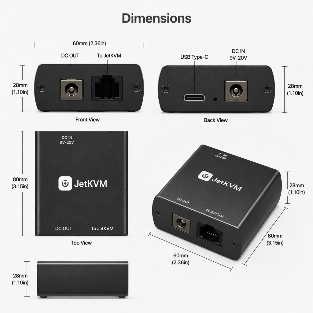 JetKVM DC Power Control Extension