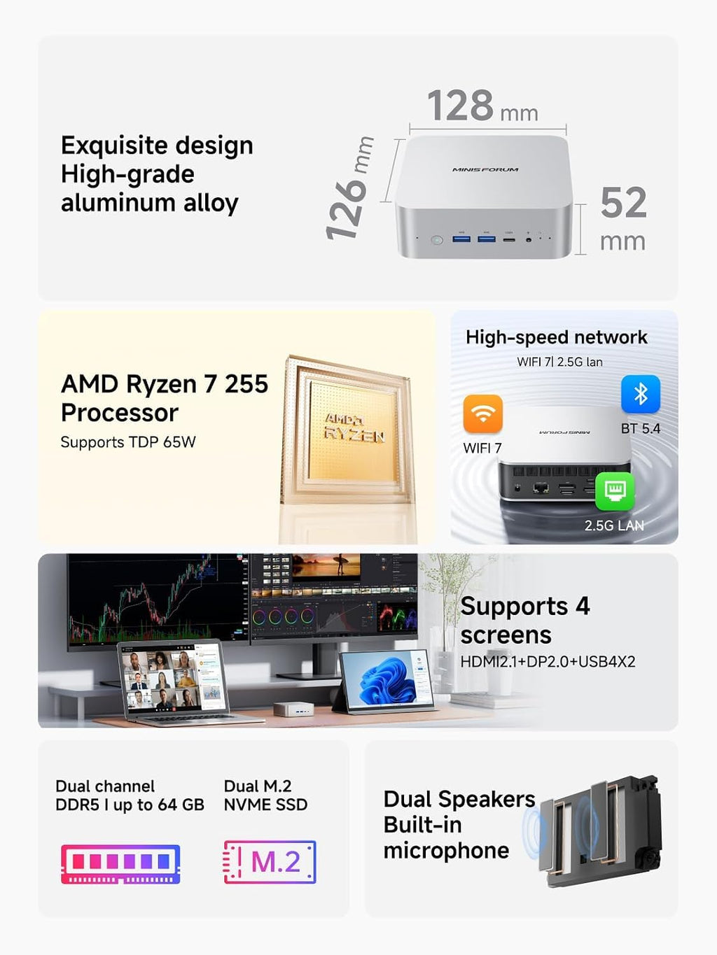 MINISFORUM AI X1  PRO 255